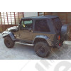 Bâche Suntop Fastback Top U2 - Couleur: noir (Black Diamond) - Jeep Wrangler TJ