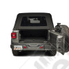 Bâche électrique Squareback by MyTop, Couleur : Burgundy (Bordeaux) pour Jeep Wrangler JL (2 portes)