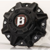 Cache moyeu noir mat pour jante Ballistic 845