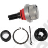 Rotule de pivot inférieur HD (rotule de suspension) pour Jeep Wrangler YJ, TJ, Cherokee XJ, Grand CHerokee ZJ, ZG - BJ96125RD