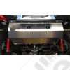 Ski de protection silencieux d'échappement arrière pour 2.2L turbo diesel (blindage) Jeep Wrangler JL Unlimited (avec réservoir AD Blue) (Default)