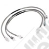 Lot de 3 Durites de frein Aviation 60 cm - Jeep Wrangler YJ, TJ, Cherokee XJ et Grand Cherokee ZJ, ZG
