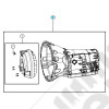 Boite automatique 21DGJ NAG1 W5A580 (avec convertisseur) pour 3.6L V6 essence Jeep Wrangler JK 
