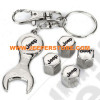 Kit de 4 bouchons de valve Jeep avec clef plate de serrage