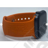 Bracelet Jeeper pour montre Apple Watch (couleur : orange - taille : 16 à 21 cm)