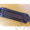 Bracelet cuir réglable avec gravure Jeeper un jour Jeeper toujours longueur totale 27cm
