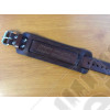 Bracelet cuir réglable avec gravure Jeeper un jour Jeeper toujours longueur totale 27cm