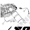 Sonde de température d'échappement 2.8L CRD (200 chevaux) Jeep Wrangler JK - 0212.28-JK2 / 5146173AC / 05146173AC / CST2188 / TS30250 / 30SKV194 / 22.0220 / 172000549010 / 82.188 / 82.188A2 / 7451999 / 7451999A1 / 7451999E / 11999 / 11999A1 / 11999E / 894