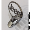 Logo JEEP - Emblème Jeep pour capot moteur (facon viseur comme Mercedes)