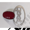 Logo JEEP - Emblème Jeep pour capot moteur (facon viseur comme Mercedes)