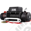 Treuil 4x4 de marque "FLJ Offroad" charge 13.500lbs (6123kg) avec corde synthétic, 1 télécommande filaire et 1 télécommande sans fils (vendu complet)