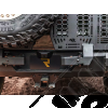 Porte gauche pour pare chocs arrière "Wingmate" Rugged Ridge by RealTruck pour Jeep Gladiator JT - 11540.41 / 11540-41 / 1154041