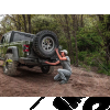 Porte gauche pour pare chocs arrière "Wingmate" Rugged Ridge by RealTruck pour Jeep Gladiator JT - 11540.41 / 11540-41 / 1154041