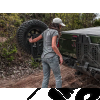 Porte gauche pour pare chocs arrière "Wingmate" Rugged Ridge by RealTruck pour Jeep Gladiator JT - 11540.41 / 11540-41 / 1154041