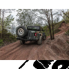 Porte gauche pour pare chocs arrière "Wingmate" Rugged Ridge by RealTruck pour Jeep Gladiator JT - 11540.41 / 11540-41 / 1154041