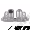 Support de roue pour orte gauche sur pare chocs arrière "Wingmate" Rugged Ridge by RealTruck pour Jeep Gladiator JT - 11540.46 / 11540-46 / 1154046