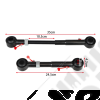 Kit de biellettes avant renforcées et déconnectable pour Jeep Grand Cherokee ZJ, ZG (pour réhausse de 2.5" à 6")