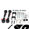 Kit de biellettes avant renforcées et déconnectable pour Jeep Wrangler TJ (pour réhausse de 2.5" à 6")