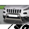 Pare buffles acier inox homologué pour Jeep Cherokee KL - 1542.55 / JC.104JC 31004 / JC.104JC-31004