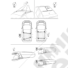 Kit 2 barres de toit en aluminium pour Jeep Cherokee KL - 1579.55 / JC.7520928