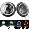 Kit 2 Phares LED 7’’ FLJ Offroad Classic7 – Homologués Europe – Jeep Wrangler JL et Gladiator JT