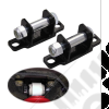 Kit de 2 fixations d'amortisseurs renforcé pour la partie supérieur arrière Jeep Wrangler TJ et Jeep Wrangler JK - RT27068