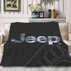 Goodies : Couverture polaire Jeep de couleur noir