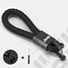 Porte clef Jeep "lanière" (couleur: noir) 