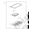Filtre de boite automatique (crépine) avec carter, joint et visserie pour 850RE 8 vitesses - Jeep Wrangler JL 2.0L Turbo essence - 0930.36 / 68362041AA / 68362041AB / 68362041AC / 68362041