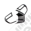 Enjoliveur de branches de volant couleur imitation carbon pour Jeep Renegade BU, BV