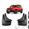 Kit de 4 bavettes plastique avant et arrière pour Jeep Renegade BU, BV
