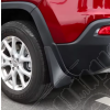Kit de 4 bavettes plastique avant et arrière pour Jeep Renegade BU, BV