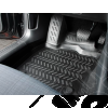 Kit de tapis préformés en caoutchouc (avant, arrière et coffre) pour Jeep Renegade BU, BV - SET29101
