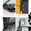 Kit de 4 demi portes tubulaires en acier sans rétroviseurs pour Jeep Gladiator JT