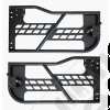 Kit de 2 demi portes avant tubulaires en acier sans rétroviseurs pour Jeep Wrangler JK