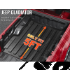 Tapis de coffre (benne) en caoutchouc pour Jeep Gladiator JT