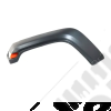 Élargisseur d'aile avant gauche (couleur noir, non lisse) pour Jeep Wrangler JL - 0837.30 / 68585703AA / 68585703 / 6MA09RXFAA / 6MA09RXFAB / 6MA09RXF