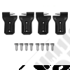 Kit de 4 charnières de portes pour Jeep Gladiator JT - 1526.30 / 68302124AB + 68302125AB + 68297680AB + 68297681AB