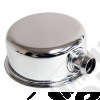 Bouchon de remplissage chromé pour moteur V8 AMC (avec sortie latérale) Jeep CJ5, CJ7, CJ8, Wagoneer SJ