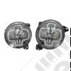Kit 2 phares LED 9” FLJ Offroad – Signature “X” homologuée (DOT/SAE/E9) pour Jeep Gladiator JT - 0824.30 / XOHL055