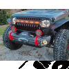 Kit 2 phares LED 9” FLJ Offroad – Signature “X” homologuée (DOT/SAE/E9) pour Jeep Gladiator JT - 0824.30 / XOHL055