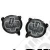 Kit 2 phares LED 9” FLJ Offroad – Signature “X” homologuée (DOT/SAE/E9) pour Jeep Wrangler JL - 0824.30 / XOHL055
