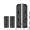 Kit de 4 protections de seuils de portes avant et arrière noirs "1941" pour Jeep Wrangler JL Unlimited (4 portes)