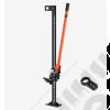 Cric type Hi-Lift FLJ Offroad IRONJACK 48” – 3T (Noir & Orange/Rouge) pour Jeep 4x4