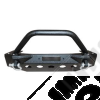 Pare chocs avant acier FLJ Offroad "IronForce Stinger S" pour Jeep Wrangler JL