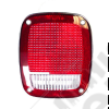 Cabochon de feu arrière version US pour Jeep CJ5, CJ7, CJ8 et Wrangler YJ, TJ - J8129642 / 8129642