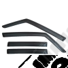 Kit de 4 déflecteurs de vitres (couleur noir) pour Jeep Renegade BU, BV