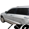 Kit de 4 déflecteurs de vitres pour Jeep Grand Cherokee WL, WK2