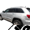 Kit de 4 déflecteurs de vitres pour Jeep Grand Cherokee WL, WK2