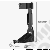 Fixation de cric sur charnières de coffre pour cric type Hi-Lift FLJ Offroad "IronJack" pour Jeep Wrangler YJ, TJ, JK, JL